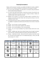 Предварительный просмотр 3 страницы Kaise 10OPzV1000 Operation Manual