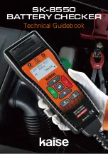 Kaise SK-8550 Technical Manualbook предпросмотр