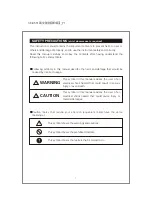 Предварительный просмотр 3 страницы Kaise SK-8551 Instruction Manual