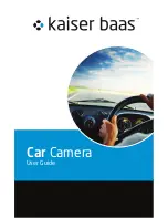 Preview for 1 page of Kaiser Baas Car camera User Manual