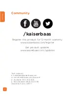 Предварительный просмотр 4 страницы Kaiser Baas HD MediaHub User Manual