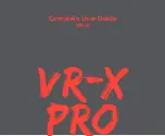 Kaiser Baas VR-X PRO Complete User Manual preview