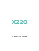 Kaiser Baas X220 Quick Start Manual preview