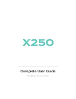 Kaiser Baas X250 Complete User Manual preview