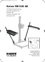 Preview for 1 page of Kaiser Fototechnik 5279 Operating Instructions Manual