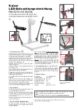 Preview for 1 page of Kaiser Fototechnik RB 5270 DX Quick Start Manual