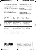 Preview for 4 page of Kaiser Fototechnik Tiltall MP-284 Operating Instructions