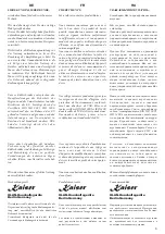 Preview for 3 page of Kaiser Avantgarde Pro KS 90 Series User Manual