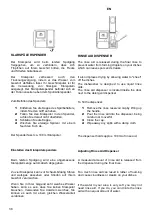 Предварительный просмотр 38 страницы Kaiser S 60 I 69 XL User Manual