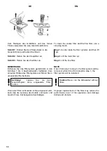 Предварительный просмотр 66 страницы Kaiser S 60 I 69 XL User Manual