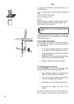 Предварительный просмотр 56 страницы Kaiser S 60 U 87 XL User Manual