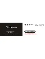 Kaito KA009R User Manual предпросмотр