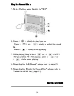 Предварительный просмотр 29 страницы Kaito KA1123 Operation Manual