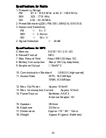 Предварительный просмотр 31 страницы Kaito KA1123 Operation Manual