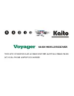 Kaito Voyager KA500 User Manual preview