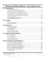 Preview for 4 page of Kaivac COOLER CLEANER Operator'S & Parts Manual