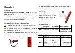 Предварительный просмотр 2 страницы Kaiweets HT100B Operation Manual