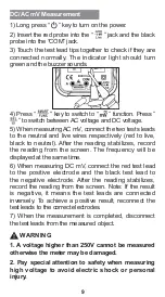 Предварительный просмотр 11 страницы Kaiweets HT112B Manual