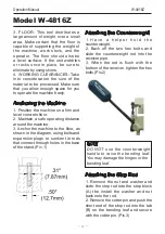 Предварительный просмотр 4 страницы KAKA Industrial 173123 Operation Manual