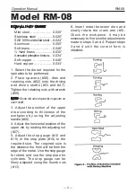 Предварительный просмотр 4 страницы KAKA Industrial RM-08 Operation Manual