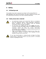 Preview for 6 page of KAL-FIRE Fairo 100 User Manual