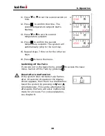 Предварительный просмотр 34 страницы KAL-FIRE Fairo 90 Installation & User Manual