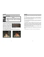 Предварительный просмотр 9 страницы KAL-FIRE Fera 105 Installation And Operating Instructions Manual