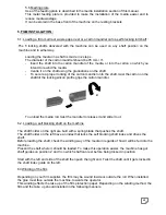 Preview for 13 page of kala Mistral 1650 User Manual