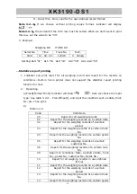 Предварительный просмотр 21 страницы kala XK3190-DS1 Operation Manual