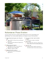 Предварительный просмотр 61 страницы Kalamazoo Artisan Fire Pizza Oven Use And Care Manual