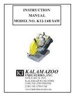 Kalamazoo K12-14B Instruction Manual preview