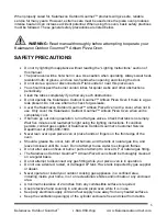 Preview for 6 page of Kalamazoo Outdoor Gourmet Artisan Operation Manual & Safety Instructions