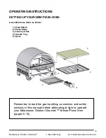 Preview for 14 page of Kalamazoo Outdoor Gourmet Artisan Operation Manual & Safety Instructions