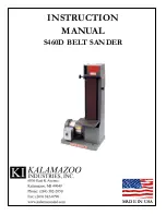 Kalamazoo S460D Instruction Manual preview