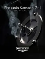 Kalamazoo Shokunin Kamado Use And Care Manual предпросмотр