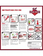 Preview for 1 page of Kalamazoo SteakChamp Instructions For Use