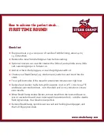 Preview for 3 page of Kalamazoo SteakChamp Instructions For Use