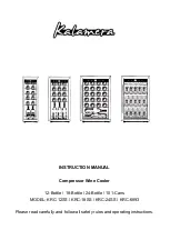 Kalamera KRC-12SS Instruction Manual предпросмотр