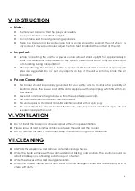 Preview for 6 page of Kalamera KRC-70BV Instruction Manual & Operation Manual