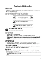 Предварительный просмотр 3 страницы Kalamera KWM2414H Instruction Manual