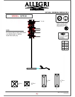 Предварительный просмотр 4 страницы Kalco Lighting ALLEGRI 027602 Assembly And Instructions