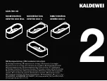 Kaldewei SKIN TOUCH MEISTERSTUCK CENTRO DUO 1 Installation Instructions Manual preview