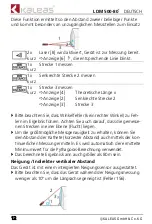 Preview for 12 page of KALEAS 34058 Operating Instruction