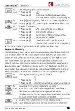 Preview for 13 page of KALEAS 34058 Operating Instruction