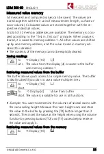 Preview for 33 page of KALEAS LDM 500-60 Operating	 Instruction