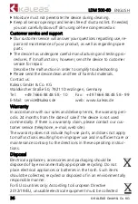 Preview for 36 page of KALEAS LDM 500-60 Operating	 Instruction