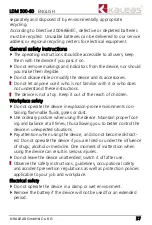 Preview for 37 page of KALEAS LDM 500-60 Operating	 Instruction