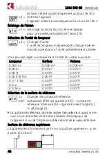 Preview for 46 page of KALEAS LDM 500-60 Operating	 Instruction