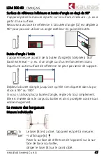 Preview for 47 page of KALEAS LDM 500-60 Operating	 Instruction