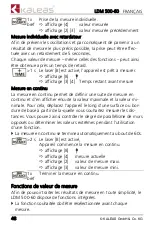 Preview for 48 page of KALEAS LDM 500-60 Operating	 Instruction